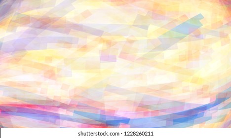 Abstract colorful background with chaotic stripes. Vector graphic pattern