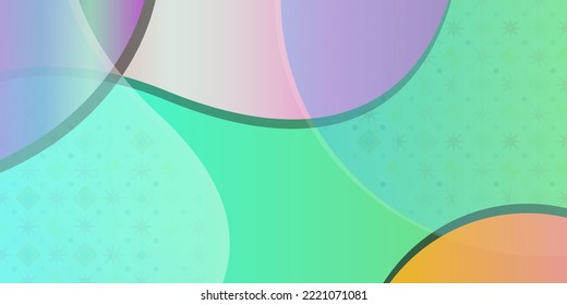 abstract colorful background with circle