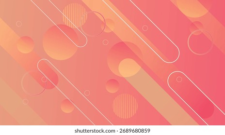 Fondo colorido abstracto con los Elementos geométricos del círculo para el Anuncio, cartel, tarjeta de visita, tarjeta de felicitación, Fondo de pantalla y diseño creativo