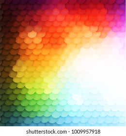 Abstract colorful background with circles