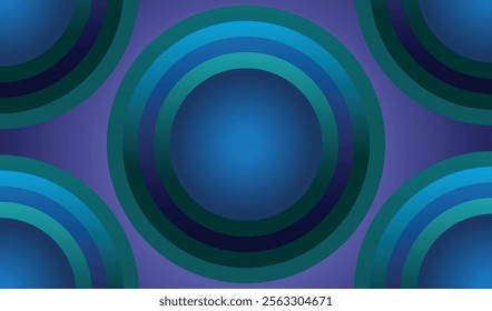 abstract colorful background with circles