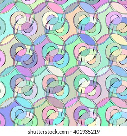 Abstract colorful background with circular pattern for your design needs