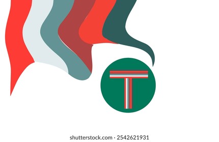 Fundo colorido abstrato. Estilo do plano de fundo do padrão de cores