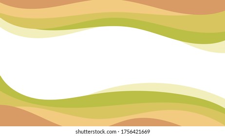 Abstract colorful background of color waves. Template for flyer, cover or banner