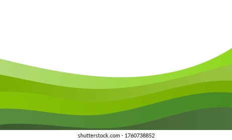 Abstract colorful background of color waves. Template for flyer, cover or banner