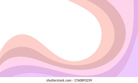 Abstract colorful background of color waves. Template for flyer, cover or banner