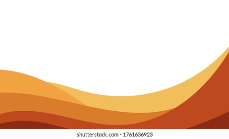 Abstract colorful background of color waves. Template for flyer, cover or banner