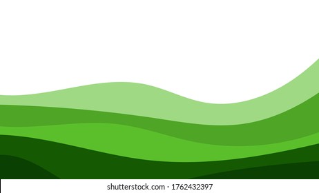 Abstract colorful background of color waves. Template for flyer, cover or banner