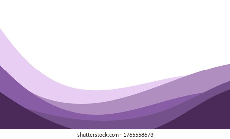 Abstract colorful background of color waves. Template for flyer, cover or banner