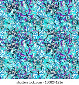 Abstract Colorful Background Coloring Page Decorative Stock Vector