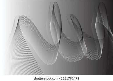 Abstract Colorful background, composition with dynamic linear  vector illustration