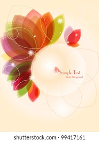 Abstract colorful  background composition.Visit our portfolio for more illustration.