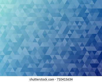 Abstract Colorful Background consisting of Triangles. Vector Illustration.