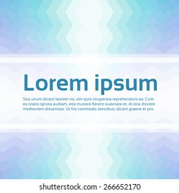 Abstract Colorful Background with Copy Space Vector Illustration