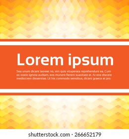 Abstract Colorful Background with Copy Space Vector Illustration