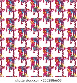 Elemento de decoración de fondo colorido abstracto
