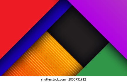 abstract colorful background with deep shadow, digital background, modern landing page concept.