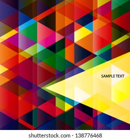 Abstract colorful background for design