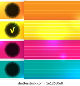 Abstract colorful background for design