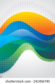 Abstract colorful background for design