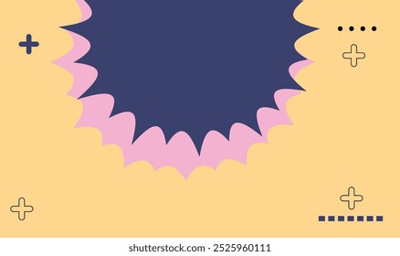 Abstract colorful background design with geometric shapes 