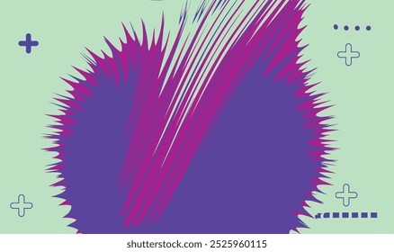 Abstraktes buntes Hintergrunddesign mit geometrischen Formen 