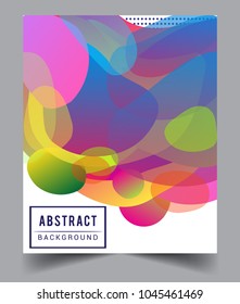 Abstract colorful background design with modern abstract pattern. Vector templates for modern design, cover, template, decorated, brochure, flyer.