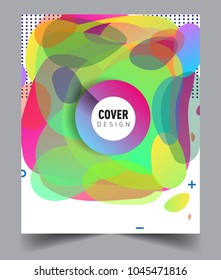 Abstract colorful background design with modern abstract pattern. Vector templates for modern design, cover, template, decorated, brochure, flyer.