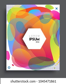 Abstract colorful background design with modern abstract pattern. Vector templates for modern design, cover, template, decorated, brochure, flyer.