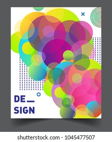 Abstract colorful background design with modern abstract pattern. Vector templates for modern design, cover, template, decorated, brochure, flyer.