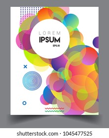 Abstract colorful background design with modern abstract pattern. Vector templates for modern design, cover, template, decorated, brochure, flyer.