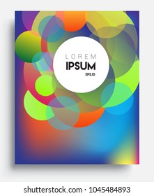 Abstract colorful background design with modern abstract pattern. Vector templates for modern design, cover, template, decorated, brochure, flyer.