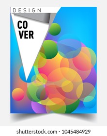 Abstract colorful background design with modern abstract pattern. Vector templates for modern design, cover, template, decorated, brochure, flyer.