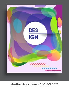 Abstract colorful background design with modern abstract pattern. Vector templates for modern design, cover, template, decorated, brochure, flyer.