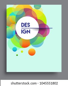 Abstract colorful background design with modern abstract pattern. Vector templates for modern design, cover, template, decorated, brochure, flyer.