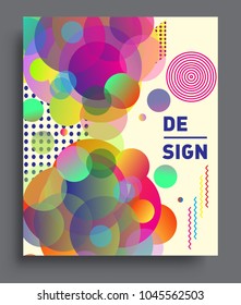 Abstract colorful background design with modern abstract pattern. Vector templates for modern design, cover, template, decorated, brochure, flyer.