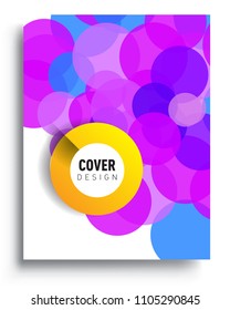 Abstract colorful background design with modern abstract pattern. Vector templates for modern design, cover, template, decorated, brochure, flyer.