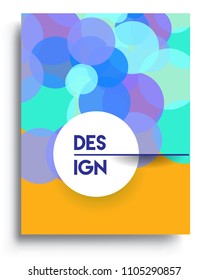 Abstract colorful background design with modern abstract pattern. Vector templates for modern design, cover, template, decorated, brochure, flyer.