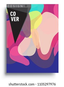 Abstract colorful background design with modern abstract pattern. Vector templates for modern design, cover, template, decorated, brochure, flyer.