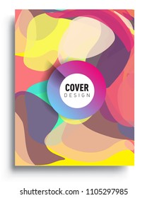 Abstract colorful background design with modern abstract pattern. Vector templates for modern design, cover, template, decorated, brochure, flyer.