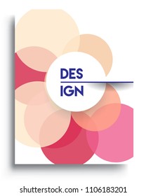 Abstract colorful background design with modern abstract pattern. Vector templates for modern design, cover, template, decorated, brochure, flyer.