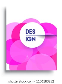 Abstract colorful background design with modern abstract pattern. Vector templates for modern design, cover, template, decorated, brochure, flyer.