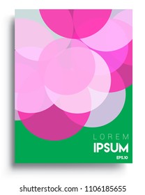 Abstract colorful background design with modern abstract pattern. Vector templates for modern design, cover, template, decorated, brochure, flyer.