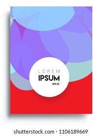 Abstract colorful background design with modern abstract pattern. Vector templates for modern design, cover, template, decorated, brochure, flyer.