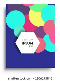 Abstract colorful background design with modern abstract pattern. Vector templates for modern design, cover, template, decorated, brochure, flyer.