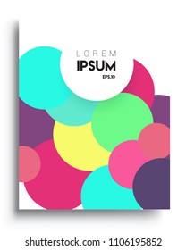 Abstract colorful background design with modern abstract pattern. Vector templates for modern design, cover, template, decorated, brochure, flyer.