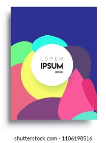 Abstract colorful background design with modern abstract pattern. Vector templates for modern design, cover, template, decorated, brochure, flyer.