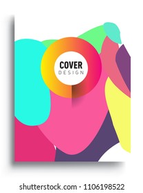 Abstract colorful background design with modern abstract pattern. Vector templates for modern design, cover, template, decorated, brochure, flyer.
