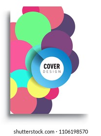 Abstract colorful background design with modern abstract pattern. Vector templates for modern design, cover, template, decorated, brochure, flyer.
