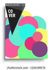 Abstract colorful background design with modern abstract pattern. Vector templates for modern design, cover, template, decorated, brochure, flyer.